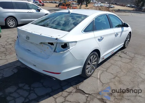 2016 Hyundai Sonata Sport from USA, damaged, VIN 5NPE34AF5GH335775